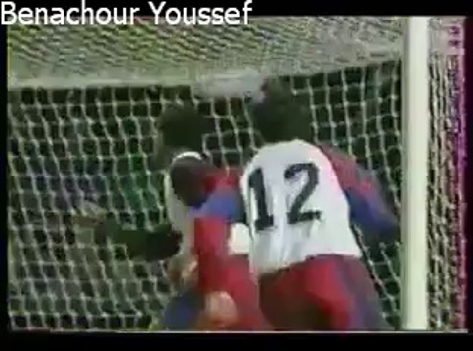 Aziz Bouderbala vs Trabzonspor - Uefa Cup - Second Round  - 1991/1992