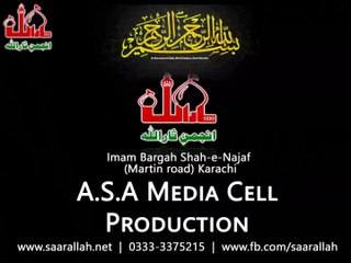 Molana Munawar Naqvi - Comments On ASA