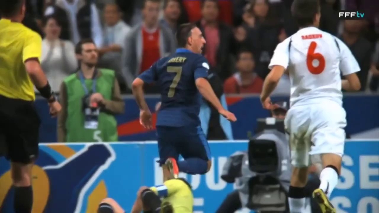 To afierwmatiko video ston Ribery