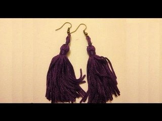 DIY Tassel Earrings EASY In Less Than 20MINUTES