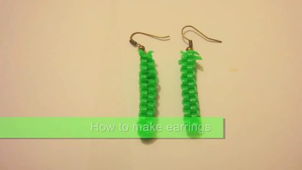 How To Make Earrings - DIY Lanyard Earrings