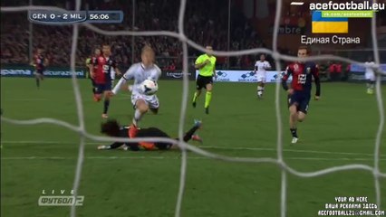 Genoa - Milan 1-2, Honda (0-2), 07.04. HD