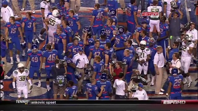 Oregon vs. Boise St. 9_3_2009 LeGarrette Blount Goes Postal - Chip Kelly's First Game