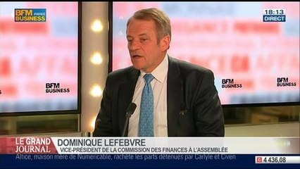 Dominique Lefebvre, député PS du Val d'Oise et vice-président de la Commission des Finances à l'Assemblée, dans Le Grand Journal - 07/04 1/4