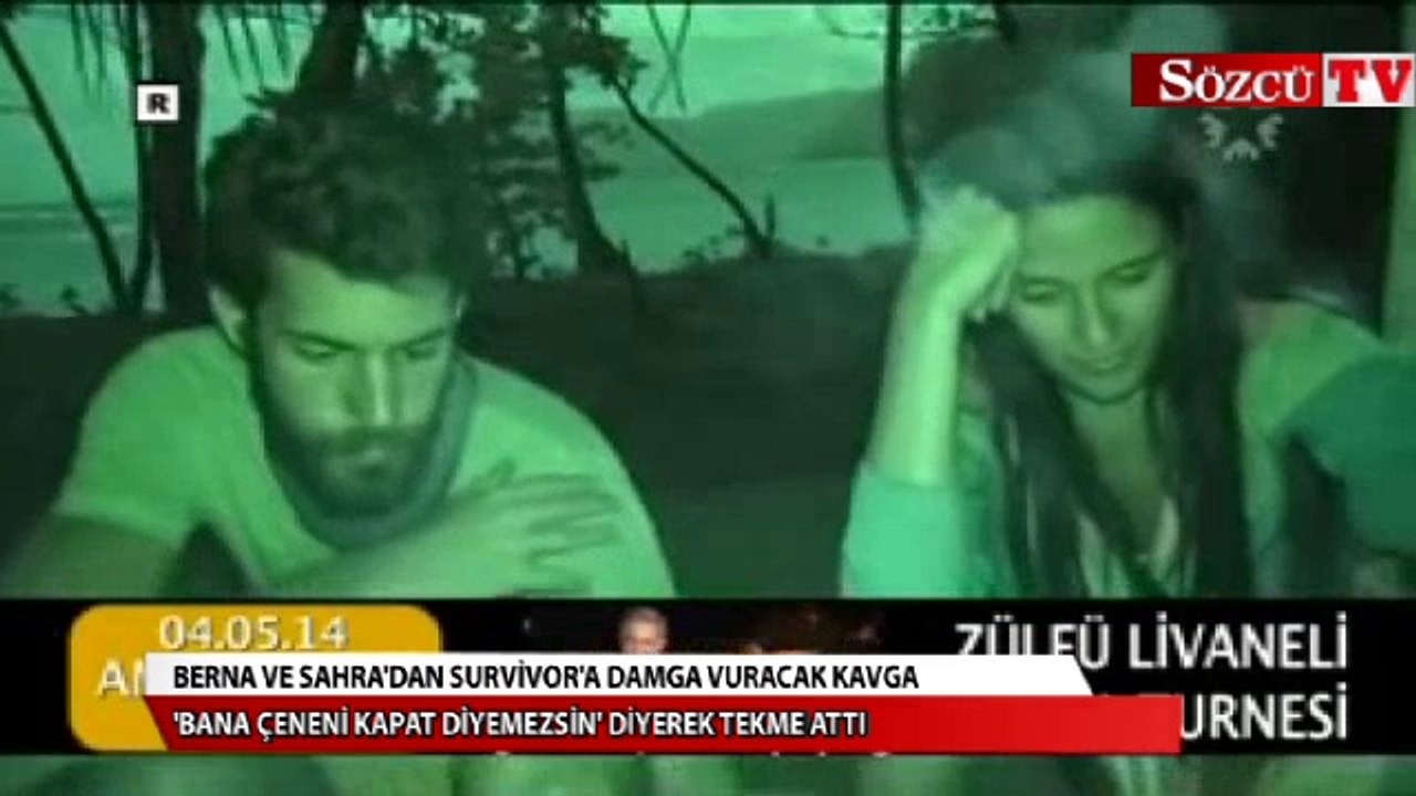 Survivor'da tekme tokat kavga