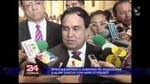 Alan García pidió que Humala aclare sus vínculos con el narcotráfico