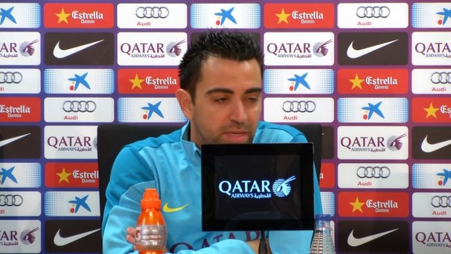 Xavi frustrated with Barca transfer ban