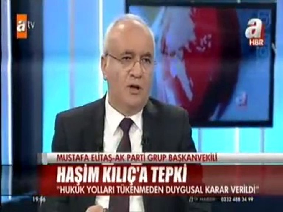Mustafa Elitaş AYM Bşkanı Haşim Kılıç'ın Twıtter Hakkında Açıklamalarını Eleştirdi