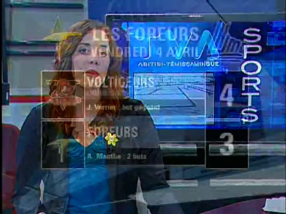 7 Avril 2014 - Le TVA Nouvelles de 18h Abitibi-Témiscamingue