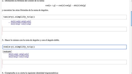 10 Sagemath y Matemáticas. Identidades trigonométricas