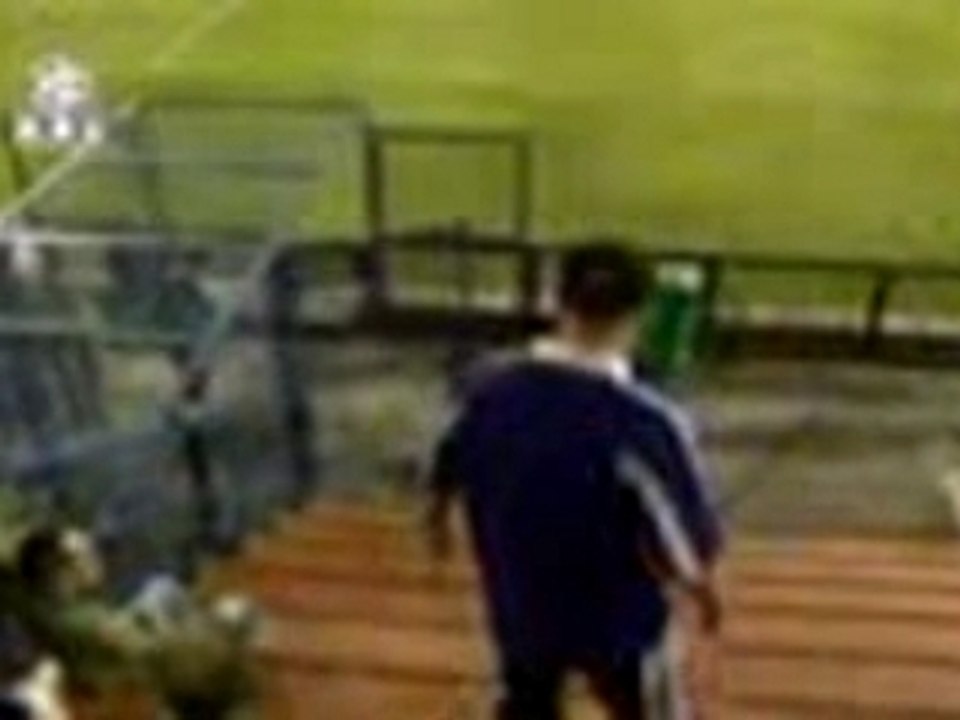 Violent football Fan