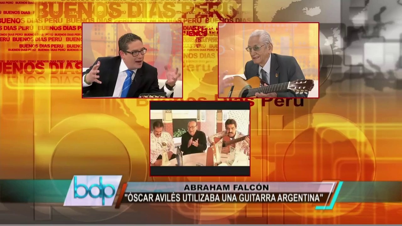 Abraham Falcón: Gran Luthier de Guitarras realiza homenaje a Óscar Avilés