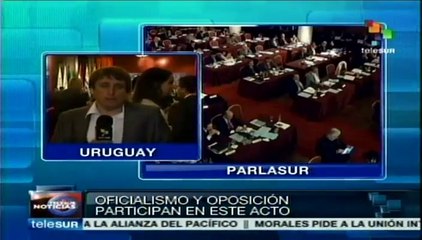 Parlasur aborda violencia en Venezuela durante su sesión en Uruguay