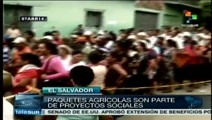 Gobierno de El Salvador distribuirá 400 mil paquetes agrícolas