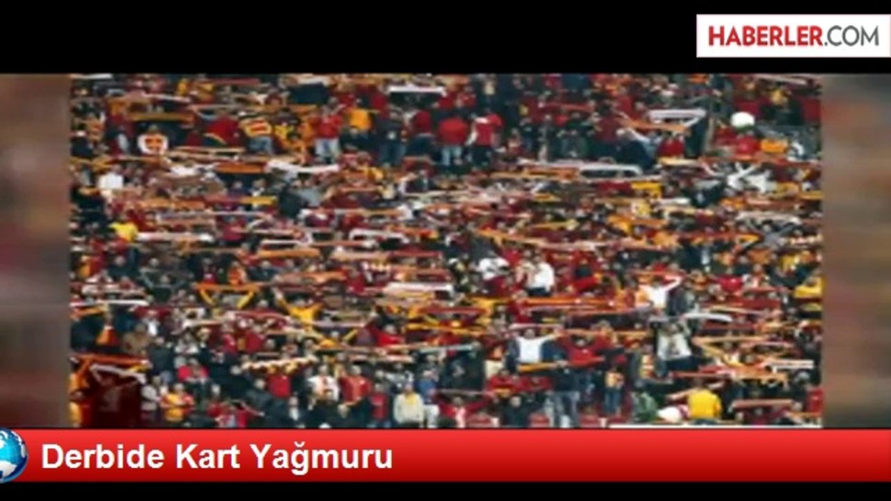 Derbide Kart Yağmuru