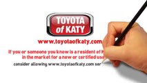 Toyota in Katy Texas Has A Wide Selection Of New And Used Vehicles!