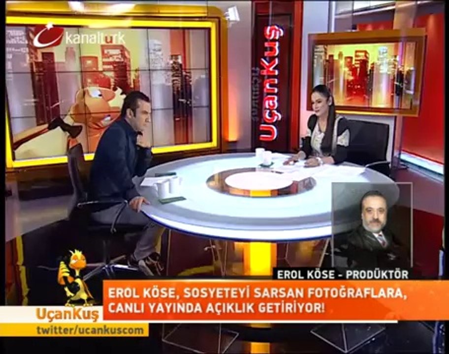 Erol Köse Sosyeteyi Sarsan Fotoğraflara Canlı Yayında Açıklık Getiriyor (Uçankuş)