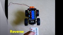 Infrared Remote Controlled Robot - Close up Operation