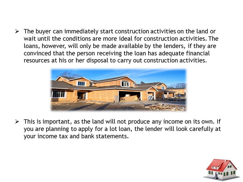 Some Basics About Lot Loans In Washington