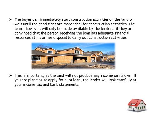 Some Basics About Lot Loans In Washington