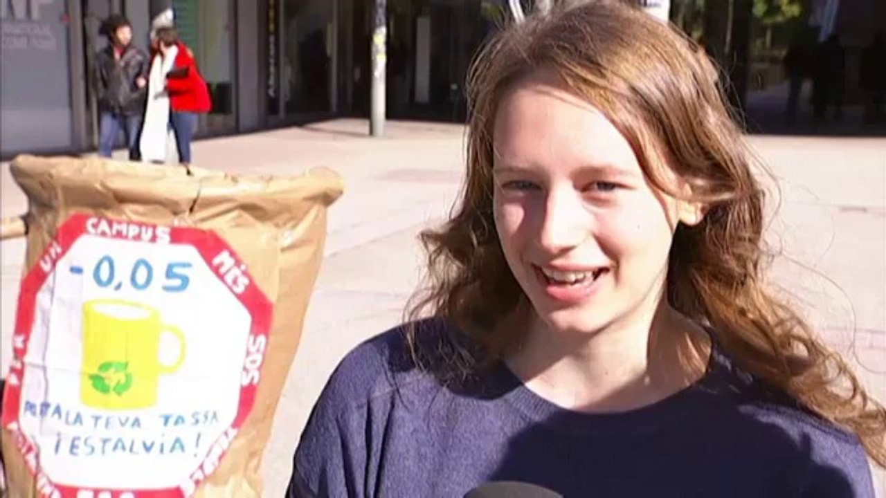 TV3 - Telenotícies comarques - Oh my got, campanya per reduir gots de plàstic a la UAB