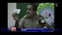 Capturan a banda con 160 mil dólares falsos en San Juan de Lurigancho