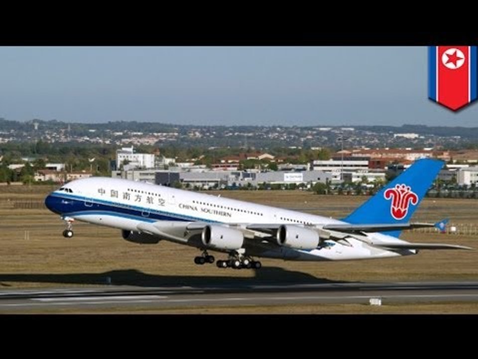 Chinese passenger plane passed through trajectory of North Korean rocket