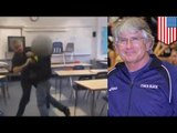 Student teacher fight: Video shows Santa Monica wrestling coach take down 'weed-selling' student
