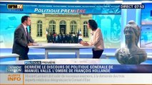Politique Première: Derrière le discours de politique générale de Manuel Valls, l'ombre de François Hollande - 08/04