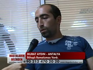 İLTİHAPLI ROMATİZMA RAHATSIZLIĞI VARDI ŞİFALI BİTKİLERİ KULLANDI