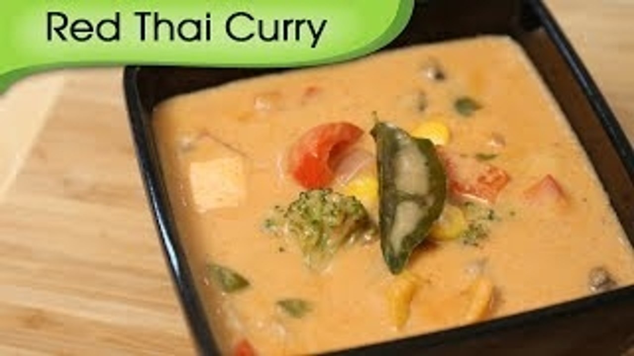Red Thai Curry - Easy To Make Vegetarian Homema...