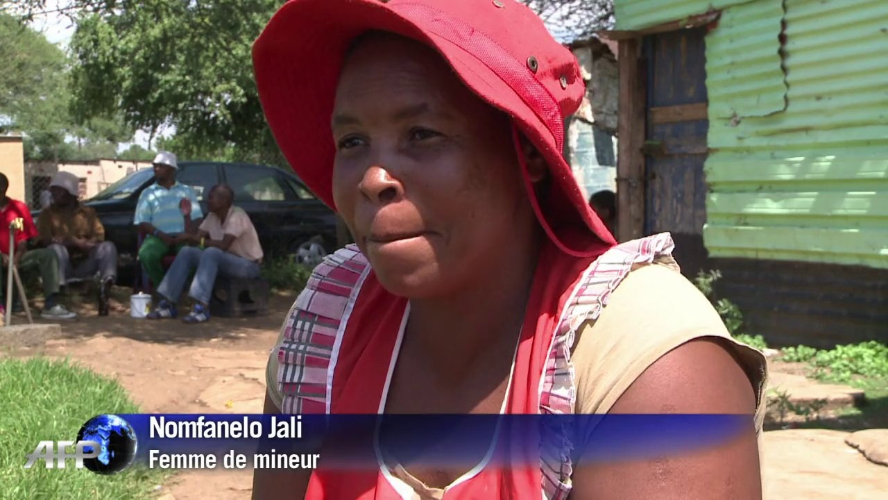 La faim guette les grévistes du platine sud-africains