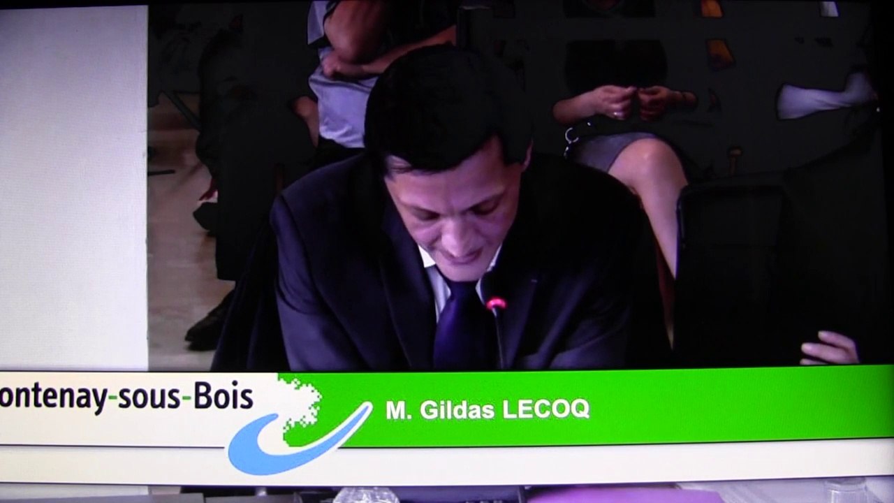 Allocution de Gildas LECOQ - Conseil municipal du 5 avril 2014