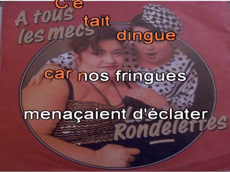 LES RONDELETTES - A TOUS LES MECS