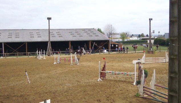 CSO SOISSONS 6 AVRIL 2014 avec Litchie de Bernot - Préparatoire 90 cm