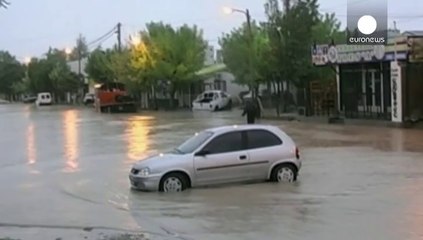 Cientos de desplazados en Argentina por las fuertes tormentas