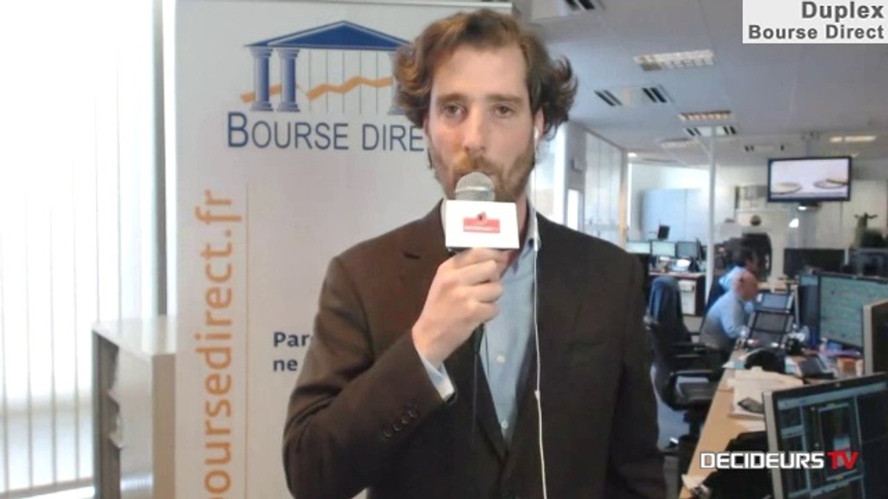 08/04/14 : Les Experts de Bourse Direct dans l'émission "Duplex Bourse" sur Décideurs TV