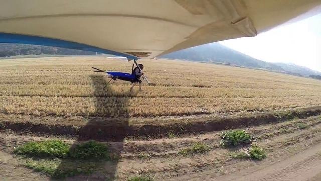 Power Hang Glider Flight - Hang Gliding