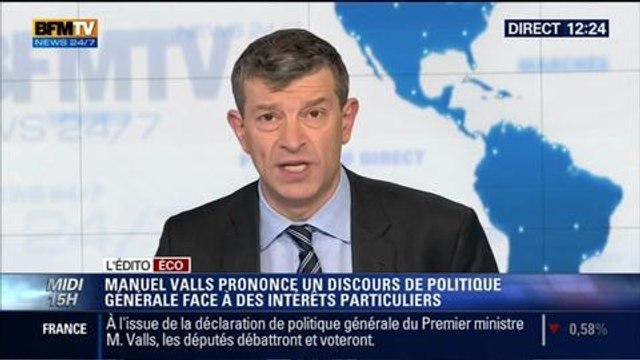 L'Édito éco de Nicolas Doze: Discours de politique générale: Le sujet devient plus politique qu'économique - 08/04
