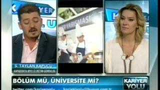 Bugün TV-Kariyer yolu-28.07.2012-Tercih