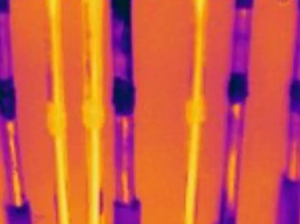 vidéo caméra thermique recherche de fuite d'eau
