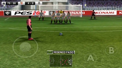 Pro Evolution Soccer 2012 Android Gameplay Sevilla F.C  vs Juventus F.C