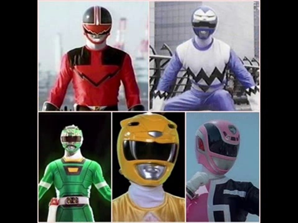 Power Rangers Animated intro (amv)