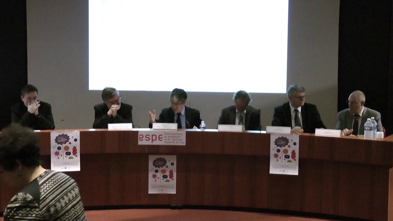 Séminaire de la réussite éducative - Discours du Recteur