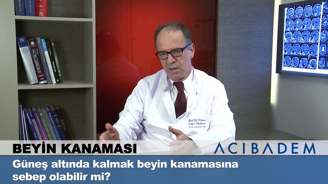 Güneş altında kalmak beyin kanamasına sebep olabilir mi?