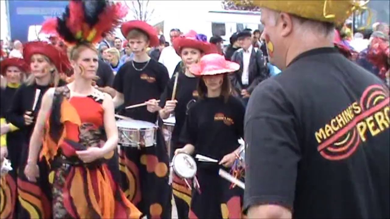 Carnaval d'Ygrande 06-04-2014 avec les machine's percu