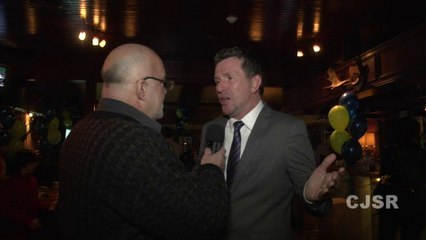 Réaction d'Hugues Genois (PQ) Élection provinciale 2014