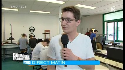 Direct Matin 2 à Montbéliard : Semaine Nationale de L'industrie (2ème partie)