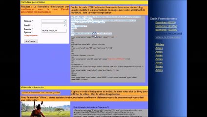 HTML formulaire HELP