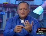 (Vídeo) Diosdado Cabello Se revelarán los vínculos entre la oposición y los grupos violentos